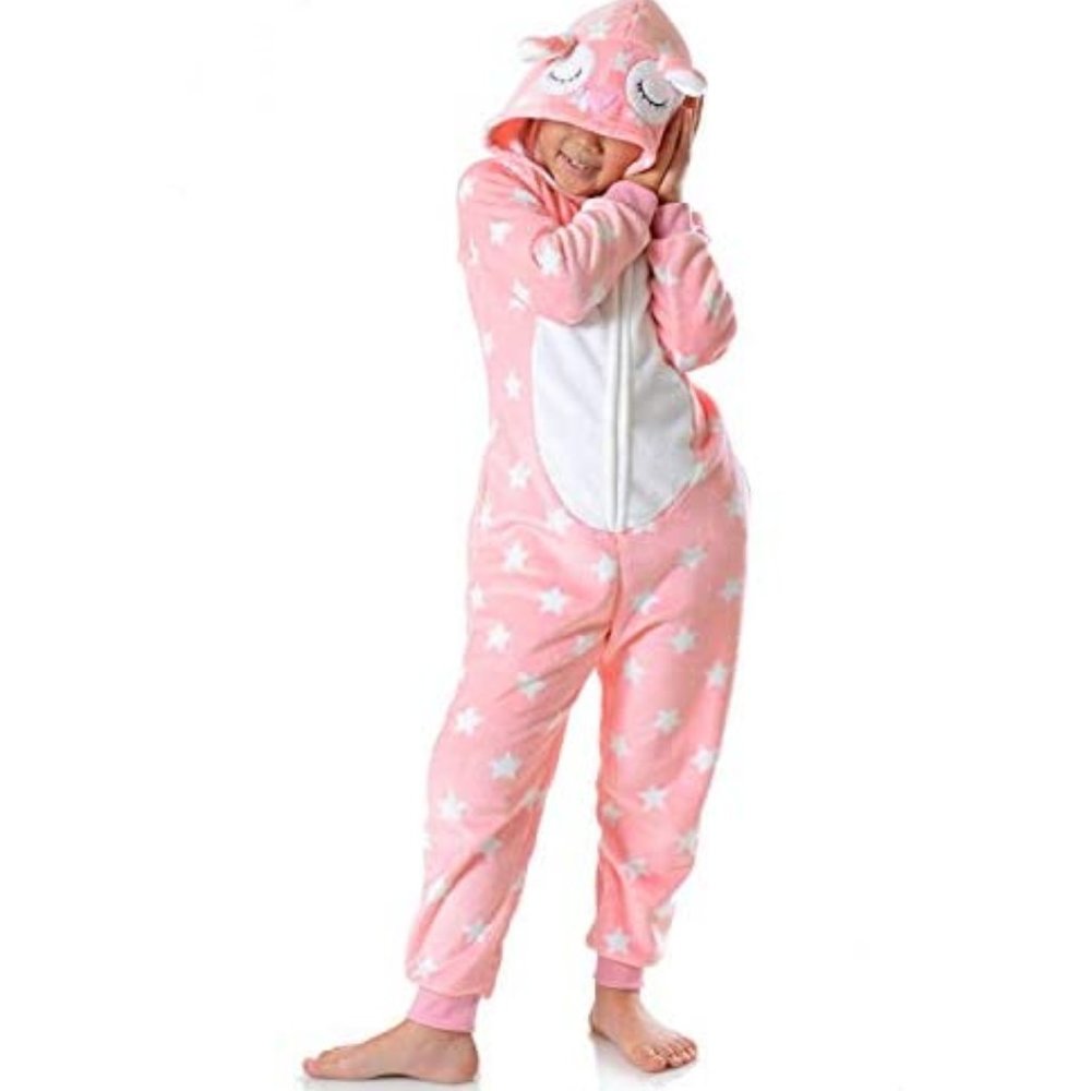 Family Matching Animal Jumpsuit Pajama with Pocket